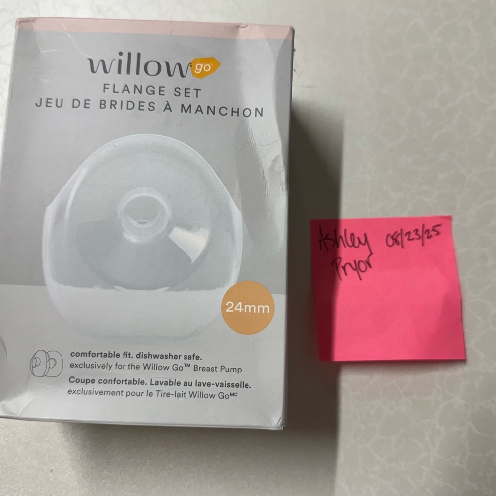 Willow Go Flange Set 24mm in White